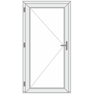 Aliuminio lauko durys